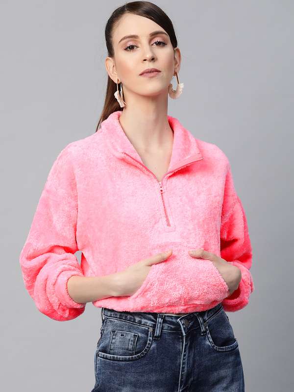 sweatshirt for womens online myntra