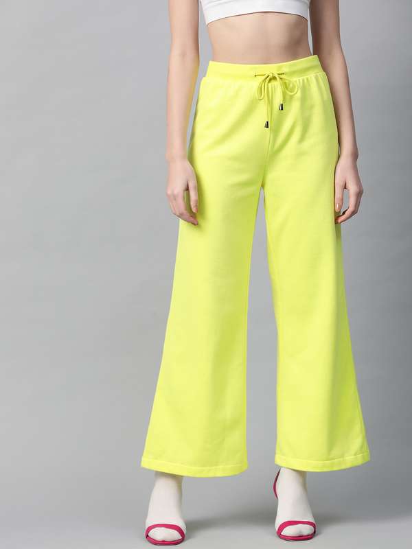 neon track pants womens