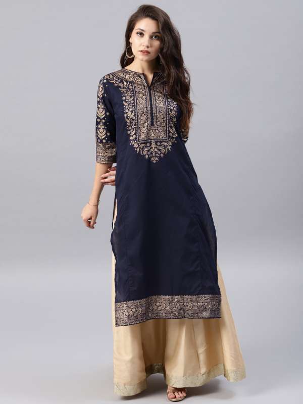 myntra kurtis party wear