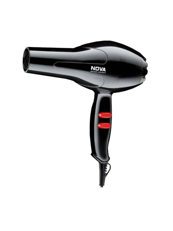 Nova NHP8103 1300 Watts Hot and Cold Foldable Hair Dryer WhiteRed   Amazonin Beauty