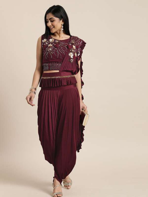 dhoti style saree online