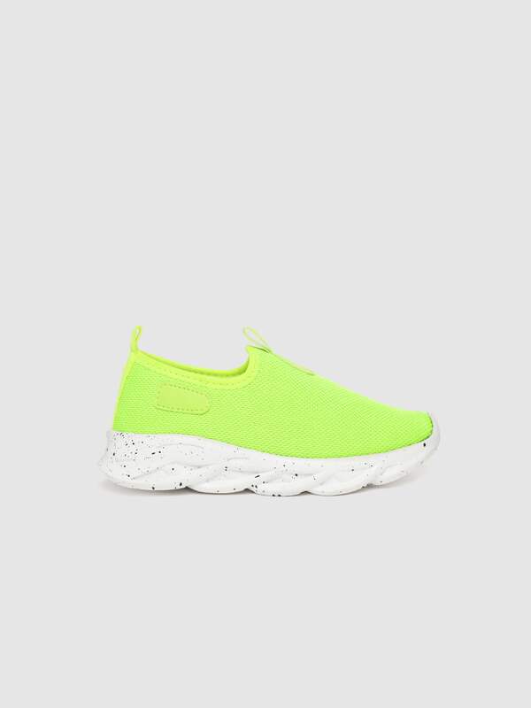 neon coloured shoes