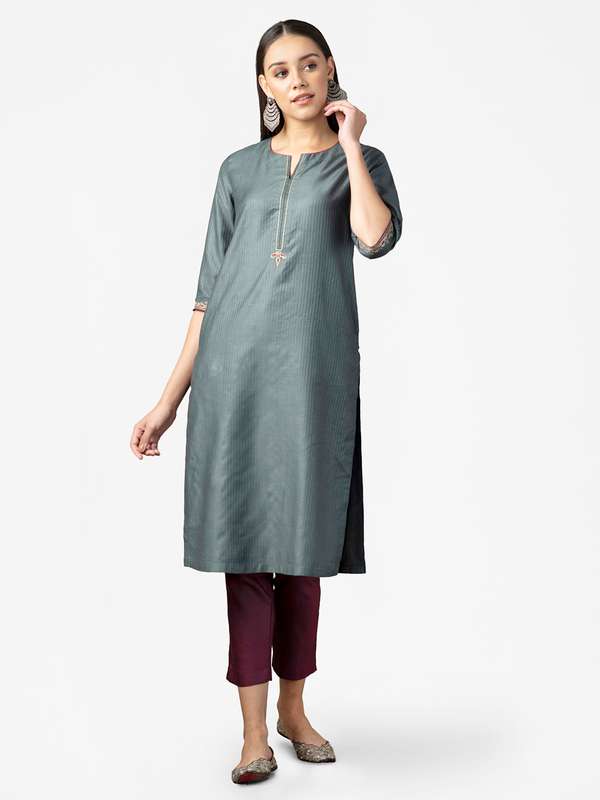 party wear kurtis myntra