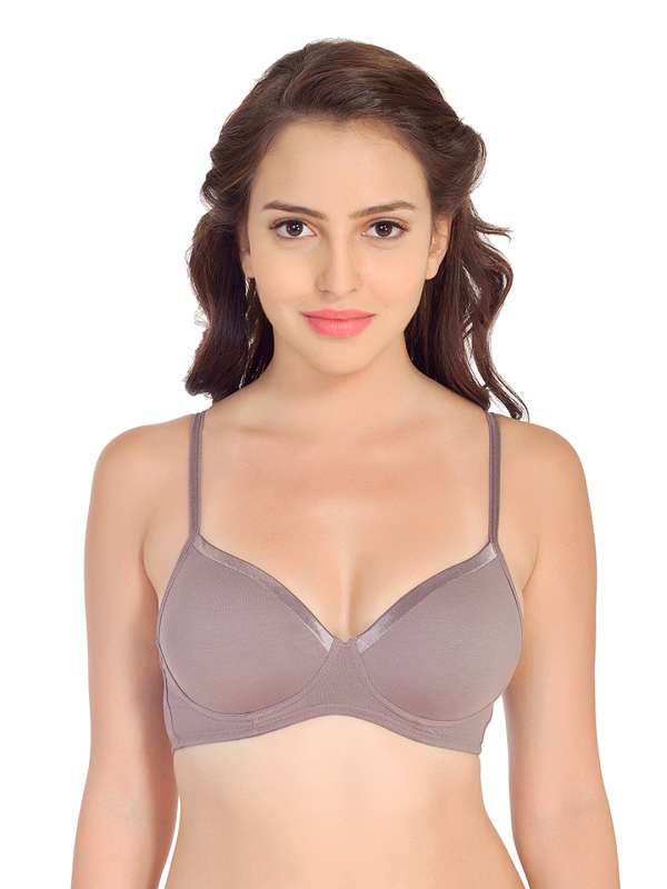 Buy SOIE Multi Non Wired Fixed Straps Lightly Padded Womens T-Shirt Bra