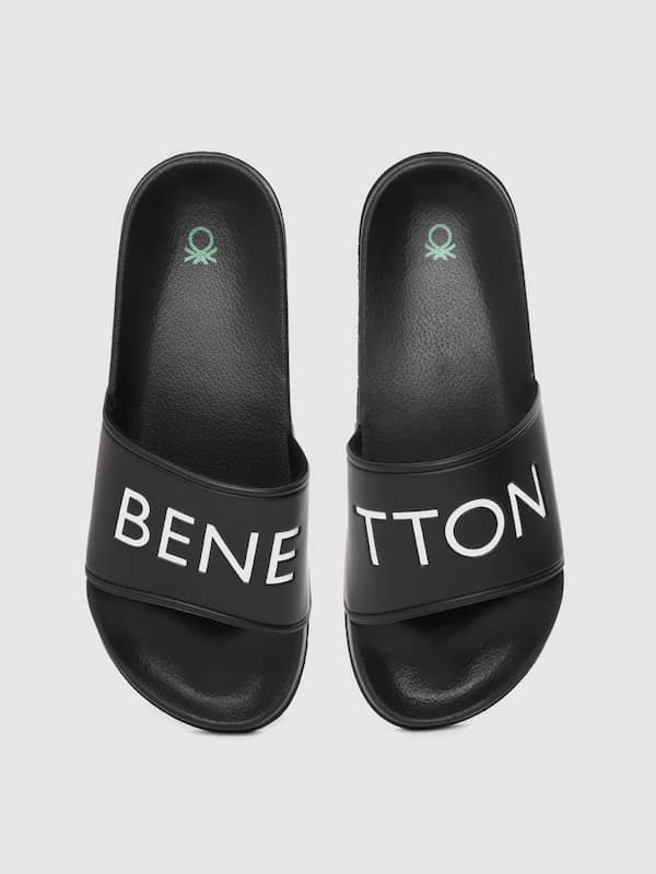 benetton slippers myntra