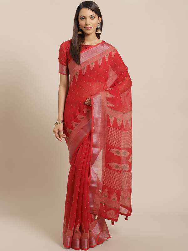 Polka dot saree online myntra Clearance