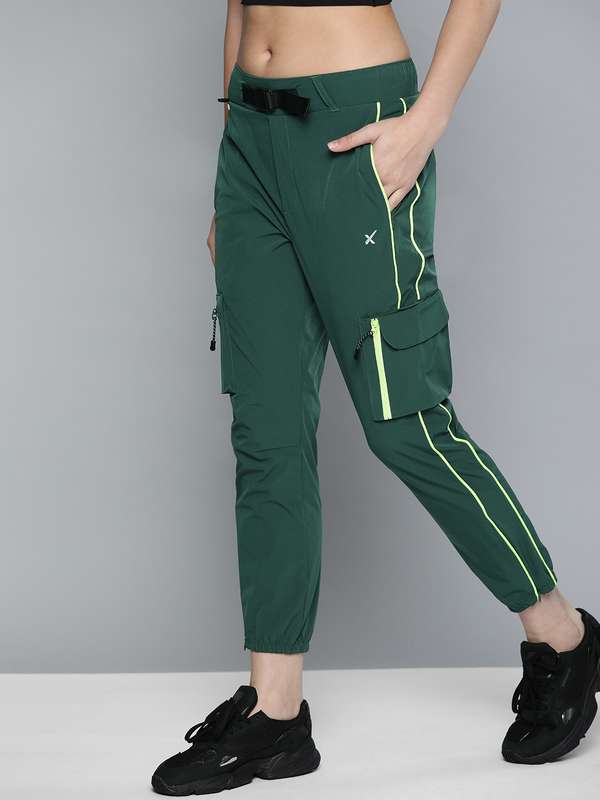 Hrx By Hrithik Roshan Green Trouser 