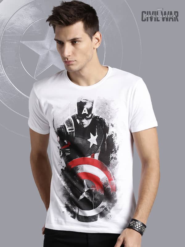 captain america t shirt india