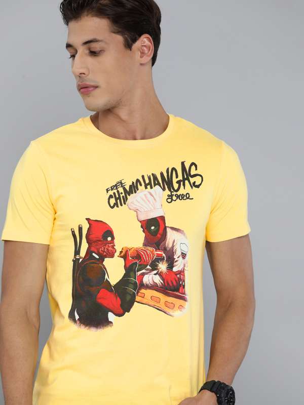 Deadpool t 2025 shirt myntra