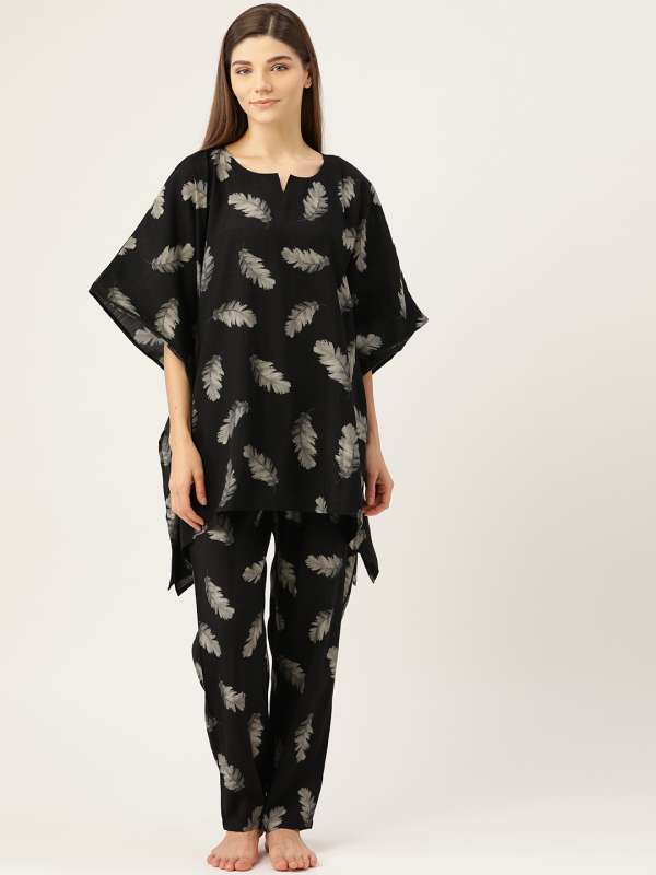 Buy Trendy Silk Night Suit Online in 