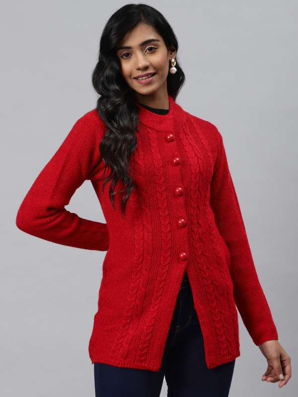 myntra long sweater