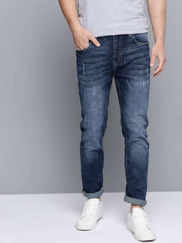 Dark Blue Jeans Pant For Men Casual Wear #5110-lmd.edu.vn