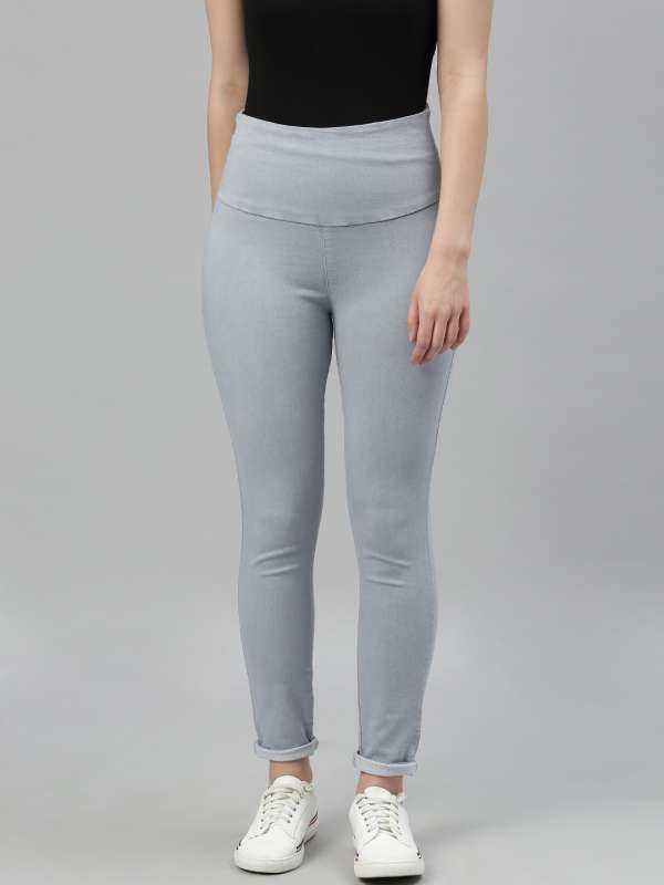 Buy Grey Jeans & Jeggings for Women by ADBUCKS Online