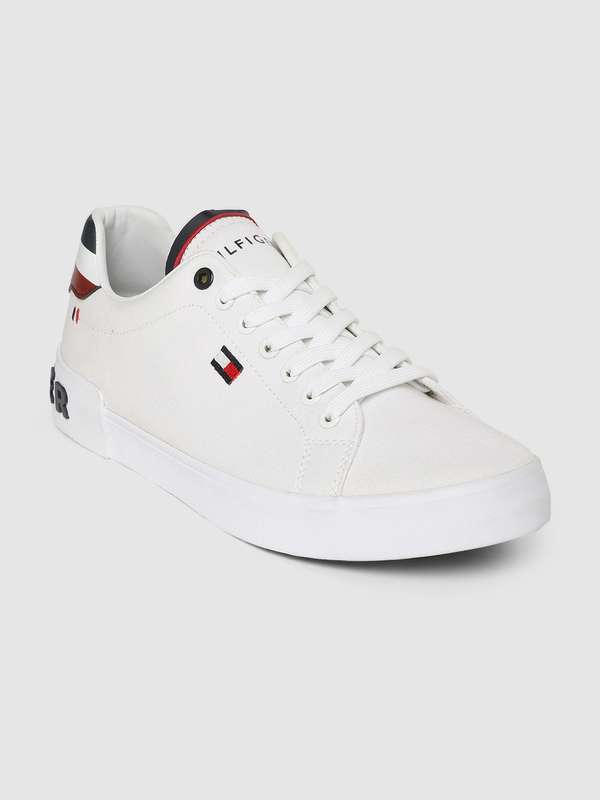 all white tommy hilfiger shoes