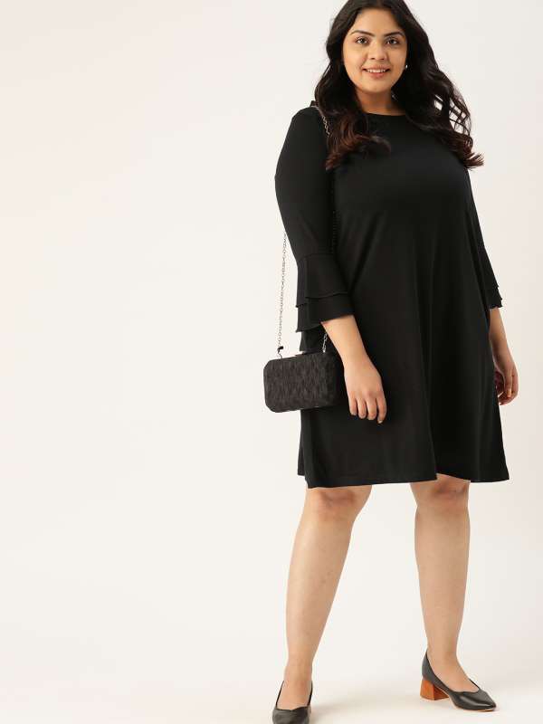 myntra plus size dress