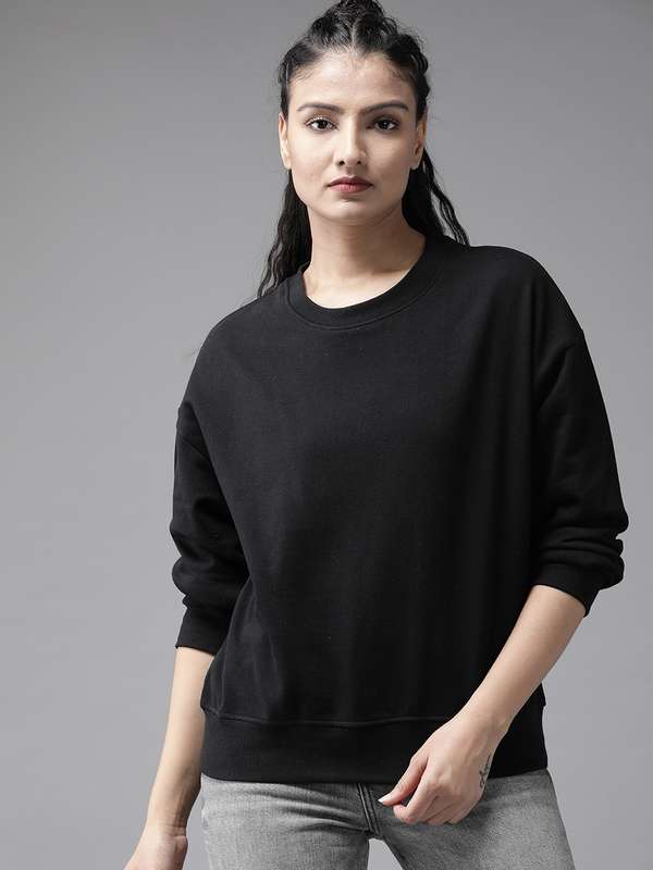 Myntra sweatshirts for ladies clearance