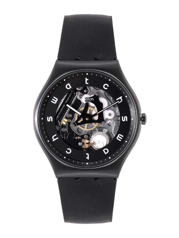 Swatch made in black top