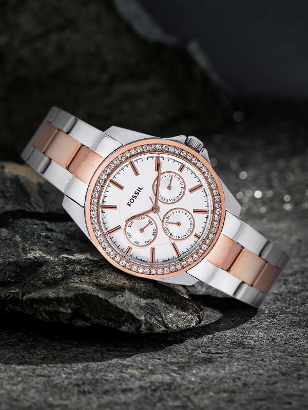 Fossil silver watch price top