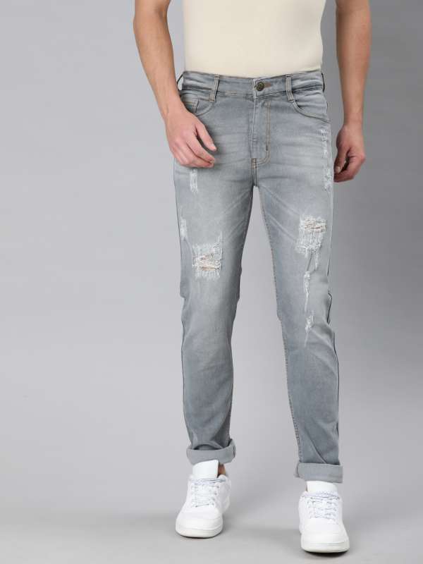 Torn shop jeans myntra