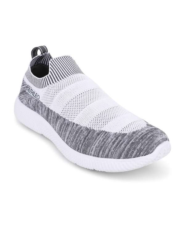 action white running shoes