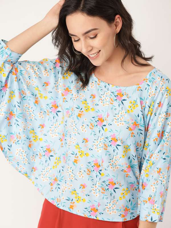 batwing tops myntra