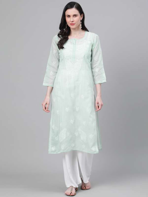 Chikankari Kurtas Buy Chikankari Kurtas Online In India Meesho indigo kurti chikankari kurti saree crop top blouse haul cotton inners slips for summer. buy chikankari kurtas online in india