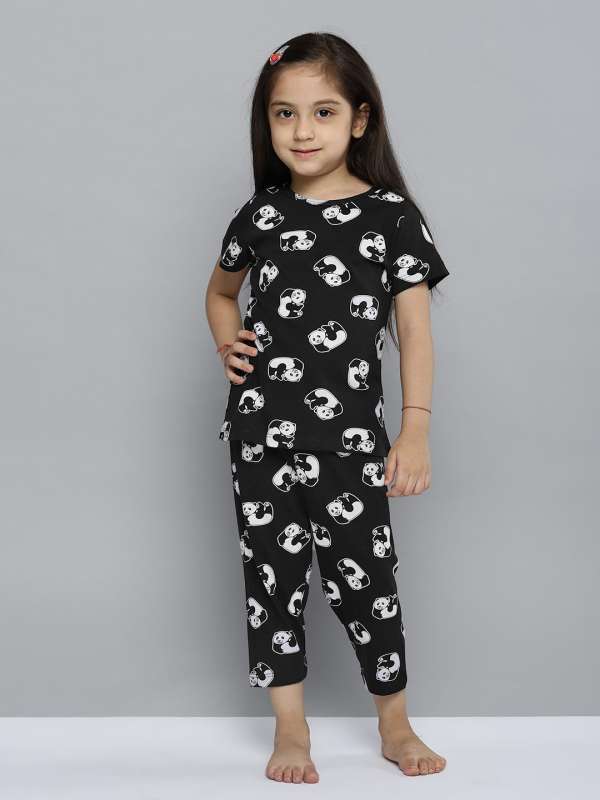 Panda print clearance night suit
