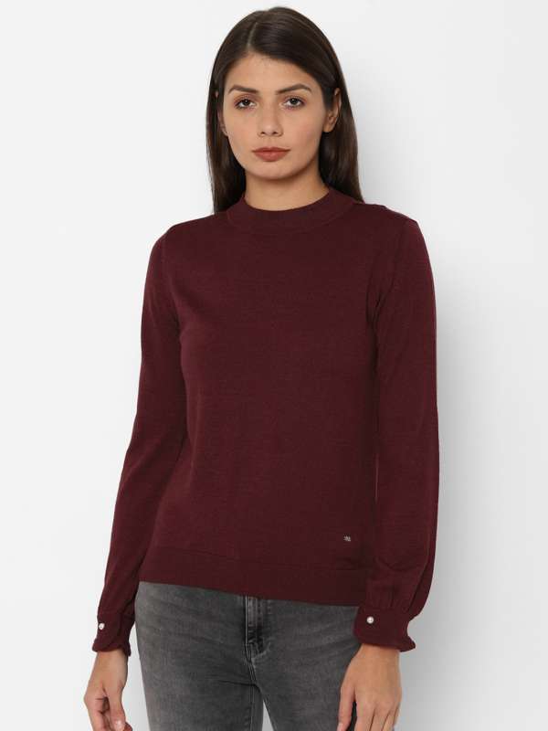 allen solly sweater myntra