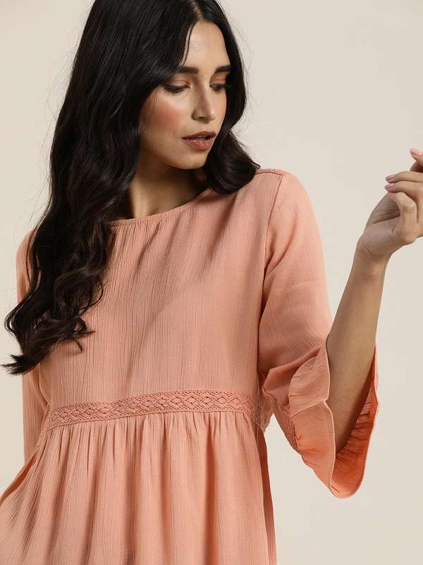 coral blouse forever 21