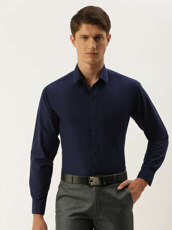 English Navy Blue Shirts - Buy English 