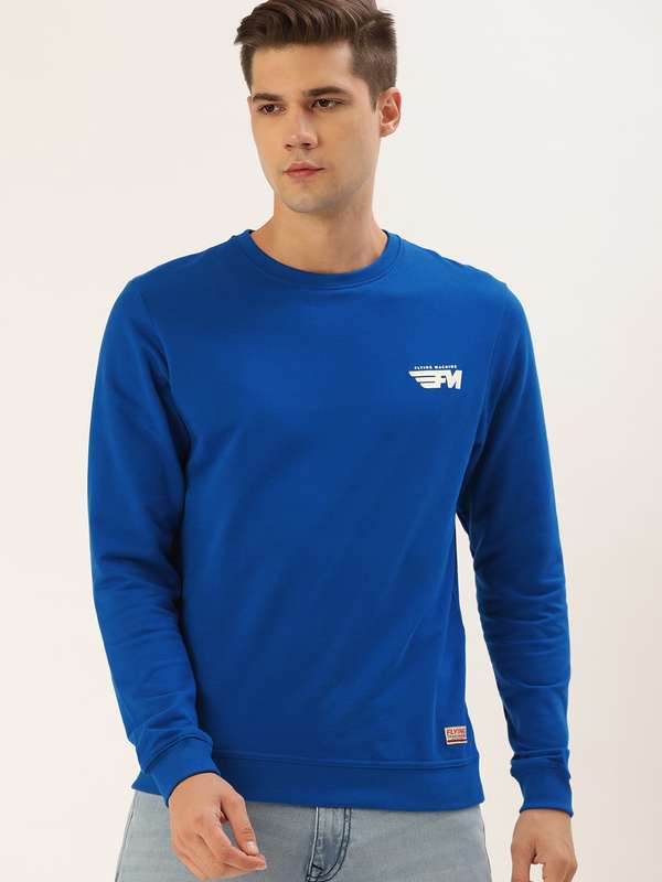 flying machine orange sweatshirt