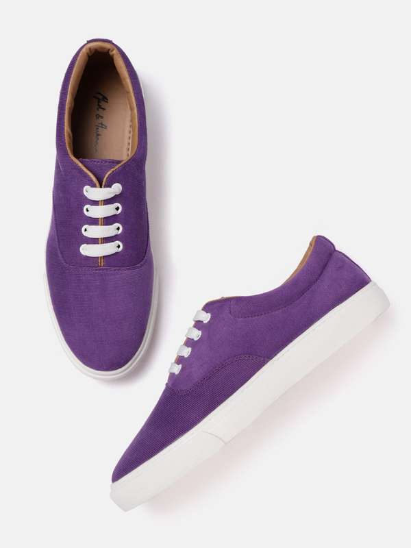 purple shose