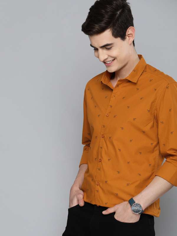 Mustard store colour shirt