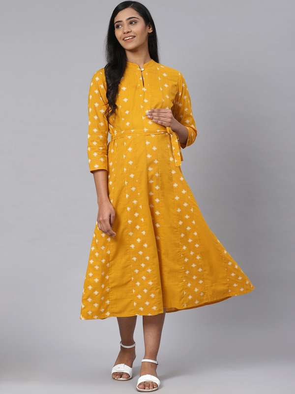 Mustard Dresses - Buy Trendy Mustard 