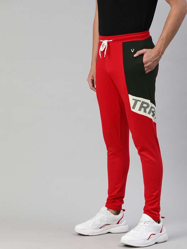 red track pants