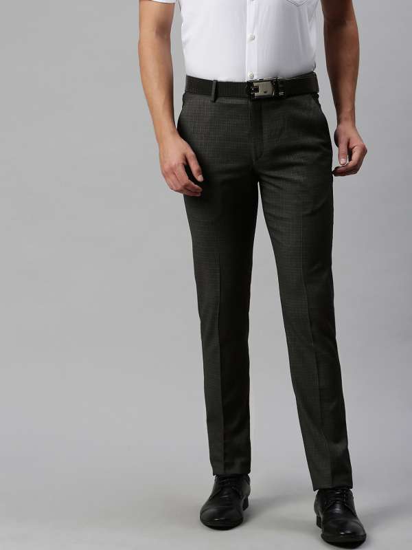 Buy Louis Philippe Black Trousers Online  394798  Louis Philippe