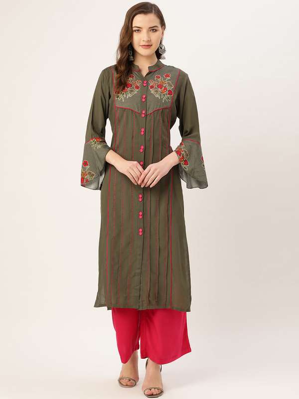 Western Pintuck Kurtas Kurtis - Buy 