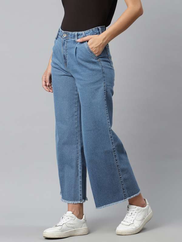 wide leg jeans online