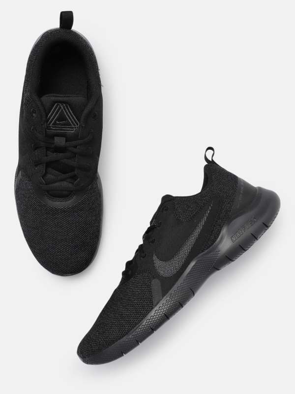 all black nike shoe