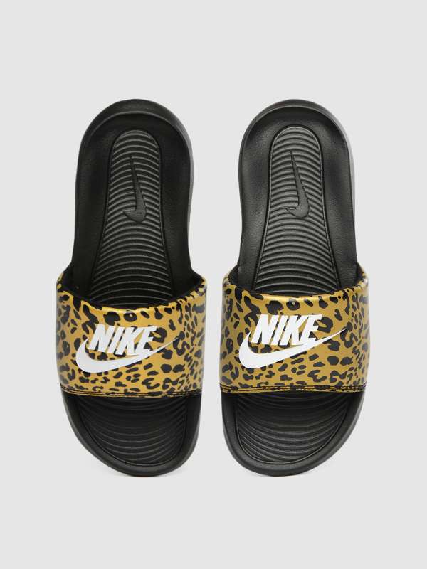 Buy > nike flip flops gold > in stock