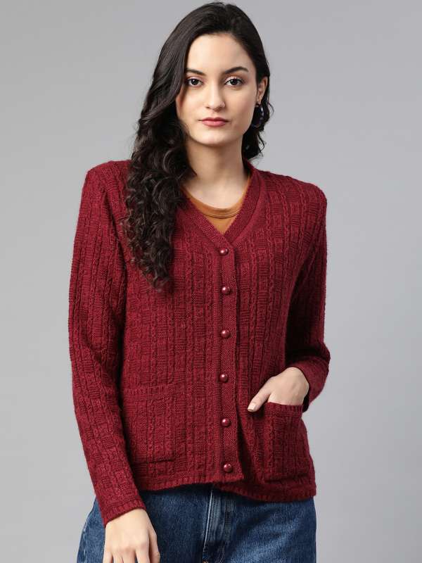myntra woolen sweaters