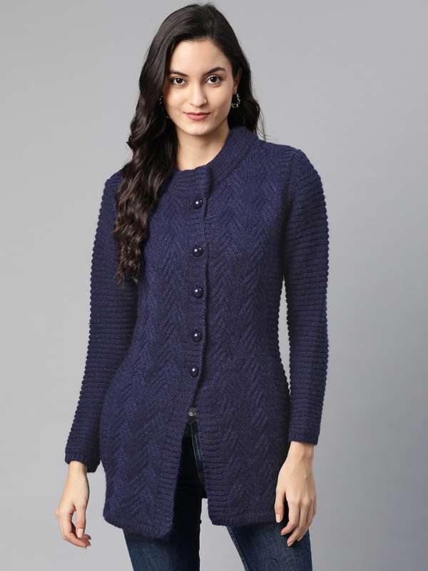 myntra long sweater