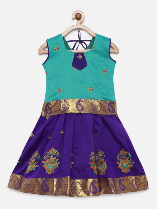 Baby girl pattu pavadai online cheap
