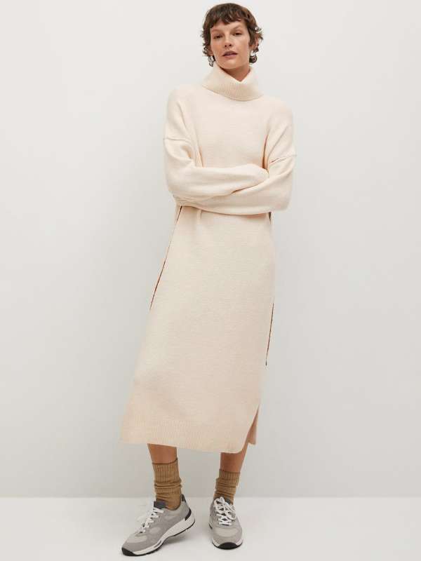 Sweater dress mango