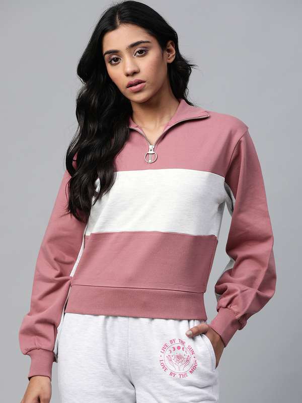 sweatshirt for womens online myntra