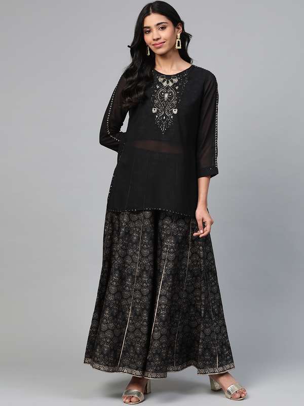W kurti with palazzo Clearance