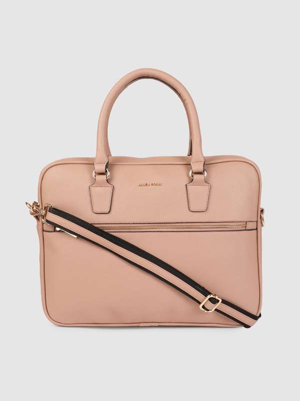 allen solly leather laptop bags