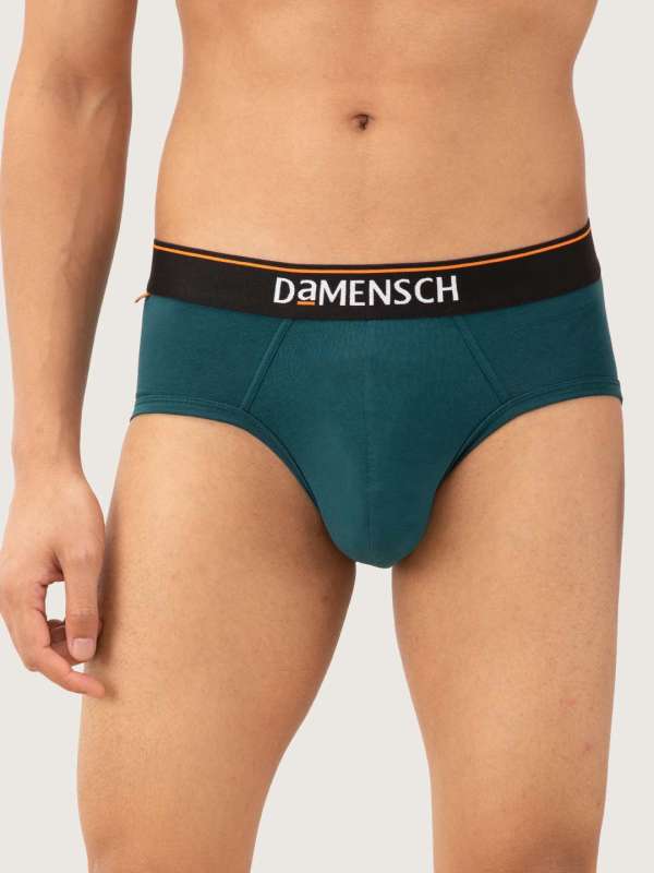 Buy Green Briefs for Men by DAMENSCH Online