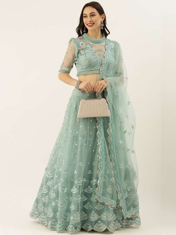 Net Lehenga Choli | Buy Net Lehenga