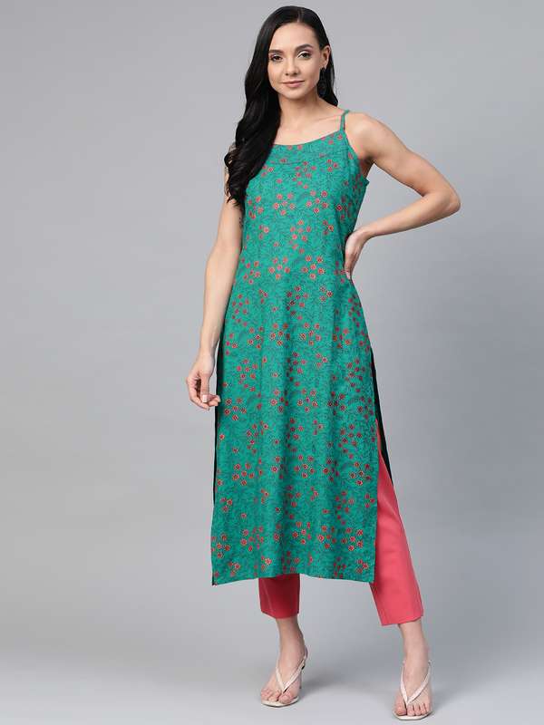 Strap Kurtas - Buy Strap Kurtas online 